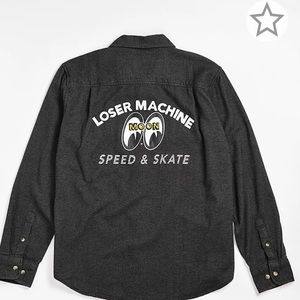 LMC x MOONEYES BUTTON UP